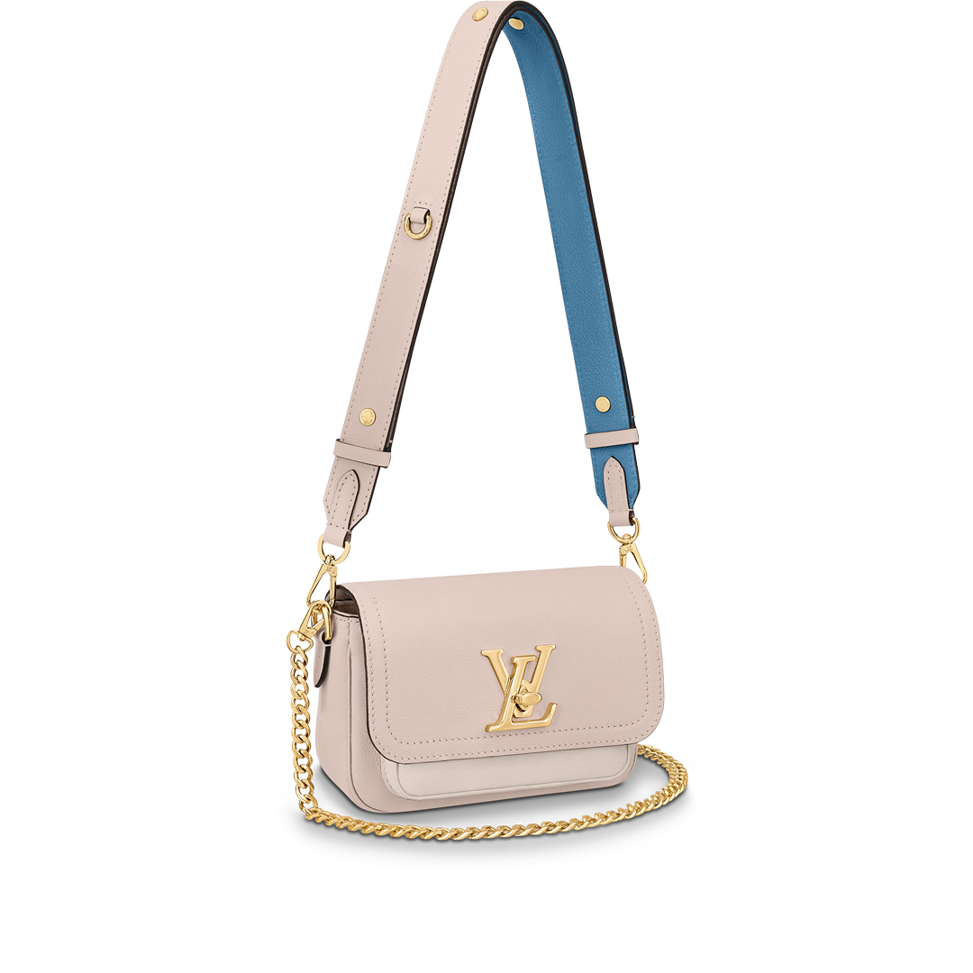 Louis Vuitton LOCKME TENDER Shoudler Bag M58554 Greige